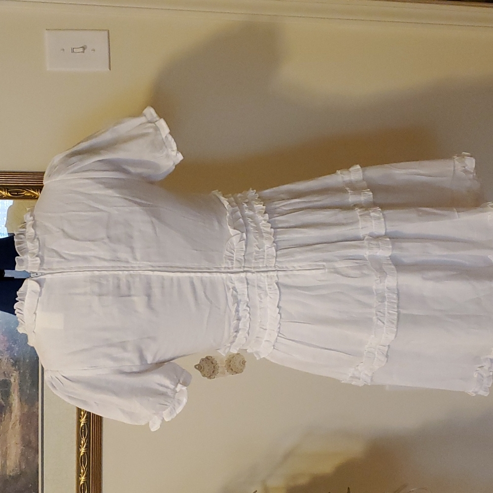 Nwt adorable white summer dress from alter'd state - Picture 8 of 9